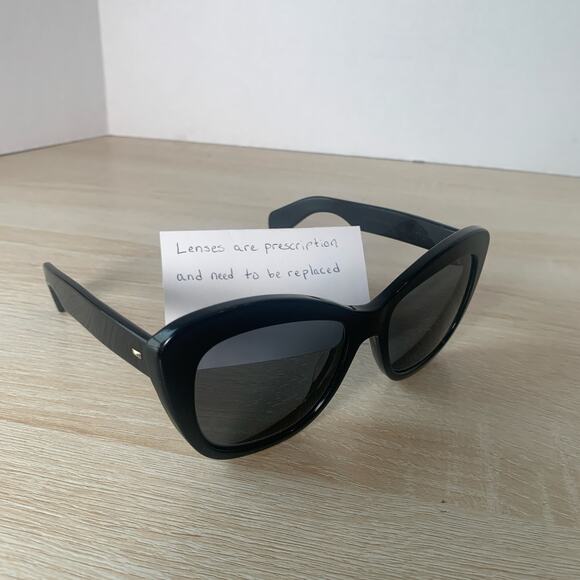 Oliver Peoples OV5272-S-U 1005/9A Emmy Sunglasses FRAMES ONLY Black 55-19-140 main image 8